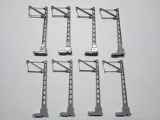 Vollmer Spur N 8000 Mast mit kurzem Ausleger 8 Stück (20562)