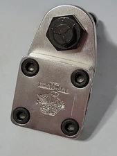 Old School Tuf-Neck Tufneck Tiger stamped BMX bike stem silver 1980s