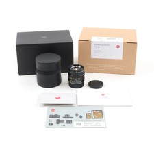 LEICA 50MM F2 SUMMICRON-M BLACK 6-BIT  BOX 11826 5653