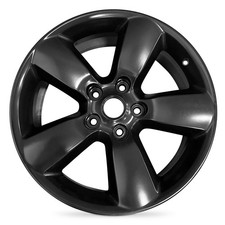 Genuine Oem Wheel For 2013-2025 Dodge Ram 1500 20 Inch Matte Black Alloy Rim
