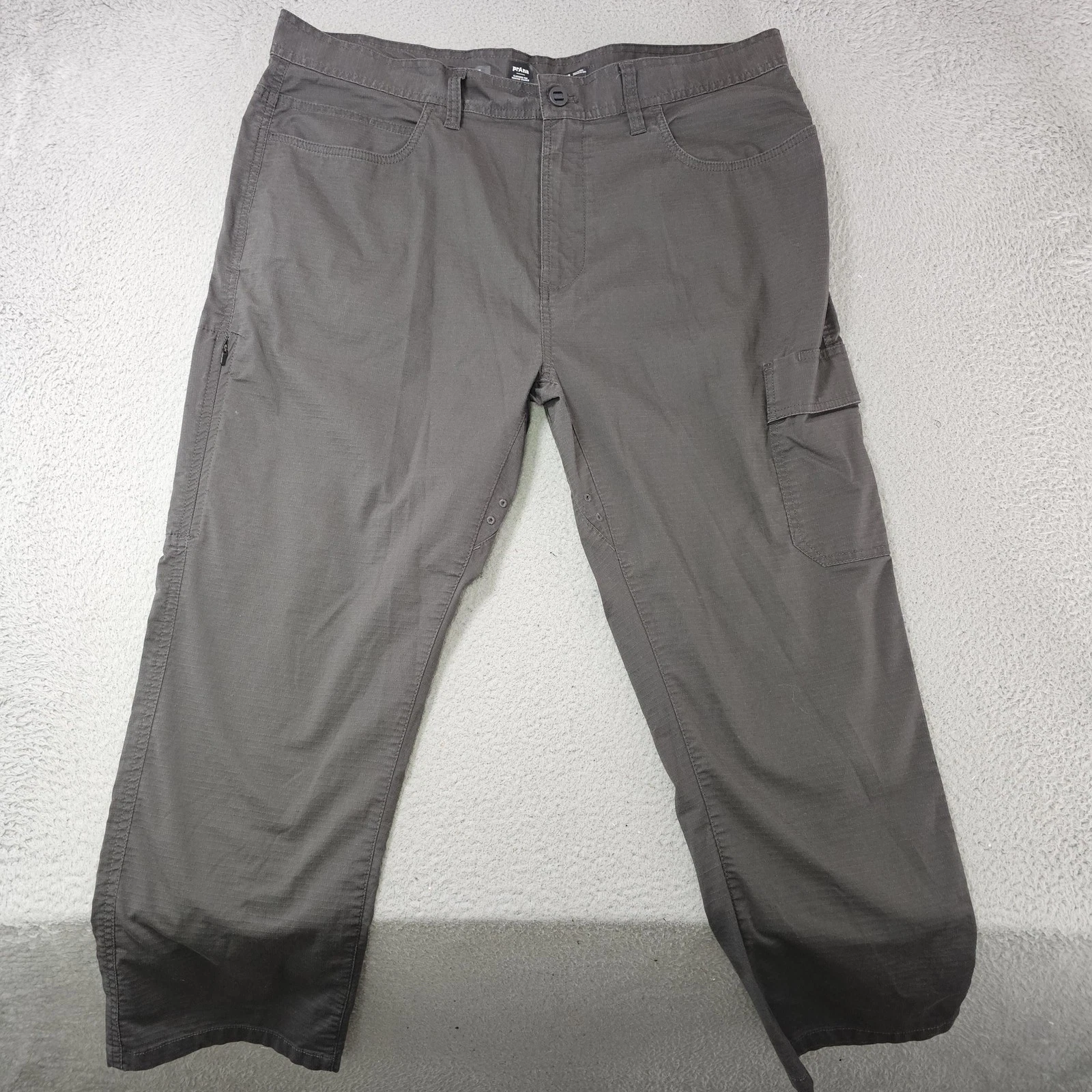 Prana Pants Mens 38x26 (Tag 38x30) Cargo Hiking Outdoor Stretch Organic Cotton