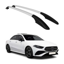 Aluminium Dachreling Relingtr&auml;ger f&uuml;r Mercedes A Klasse W177 2018-2026 Grau