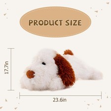 24" Plush Dog Stuffed Animal   Soft Puppy Plush Toy for Kids, Birthday  Christm