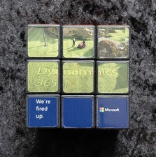 Microsoft RUBIX CUBE Dynamics 365 Official Promo Puzzle Edition 3x3x3