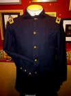 CIVIL WAR UNION REEANCTOR MEDICAL OFFICER SACK COAT LIEUT. SIZE 42 LARGE LINED