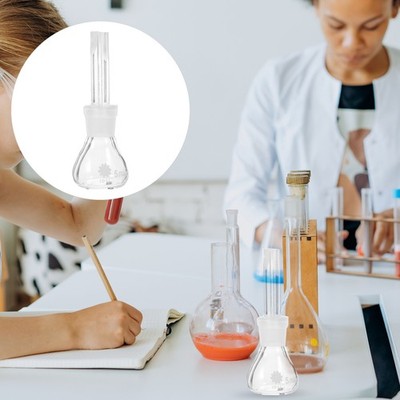 Lab Equipment Measuring Tool Empty Bottles Glassware Experimental