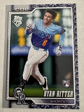 2026 Topps Series 1 ryan ritter SSP Team Border Variation Logo #18