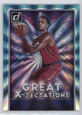 2021-22 Panini Donruss Great X-Pectations Holo Teal Laser Evan Mobley #7 2s2
