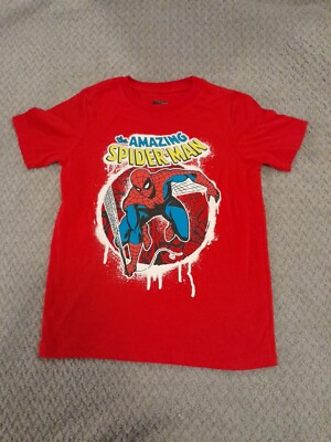 T-shirt Spiderman Manches Longues 100% Coton - Taille 3 Ans Duck & Dodge - Neuf Avec étiquettes