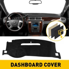 For GMC Yukon Sierra SLT Denali 1500 Dashboard 2007-2013 Cover Dashmat Dash Mat