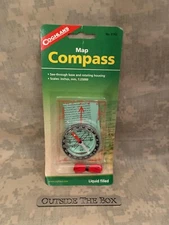 Emergency/Survival:  Coghlan's "Map Compass" - Model #8162 - Baseplate, Rotating