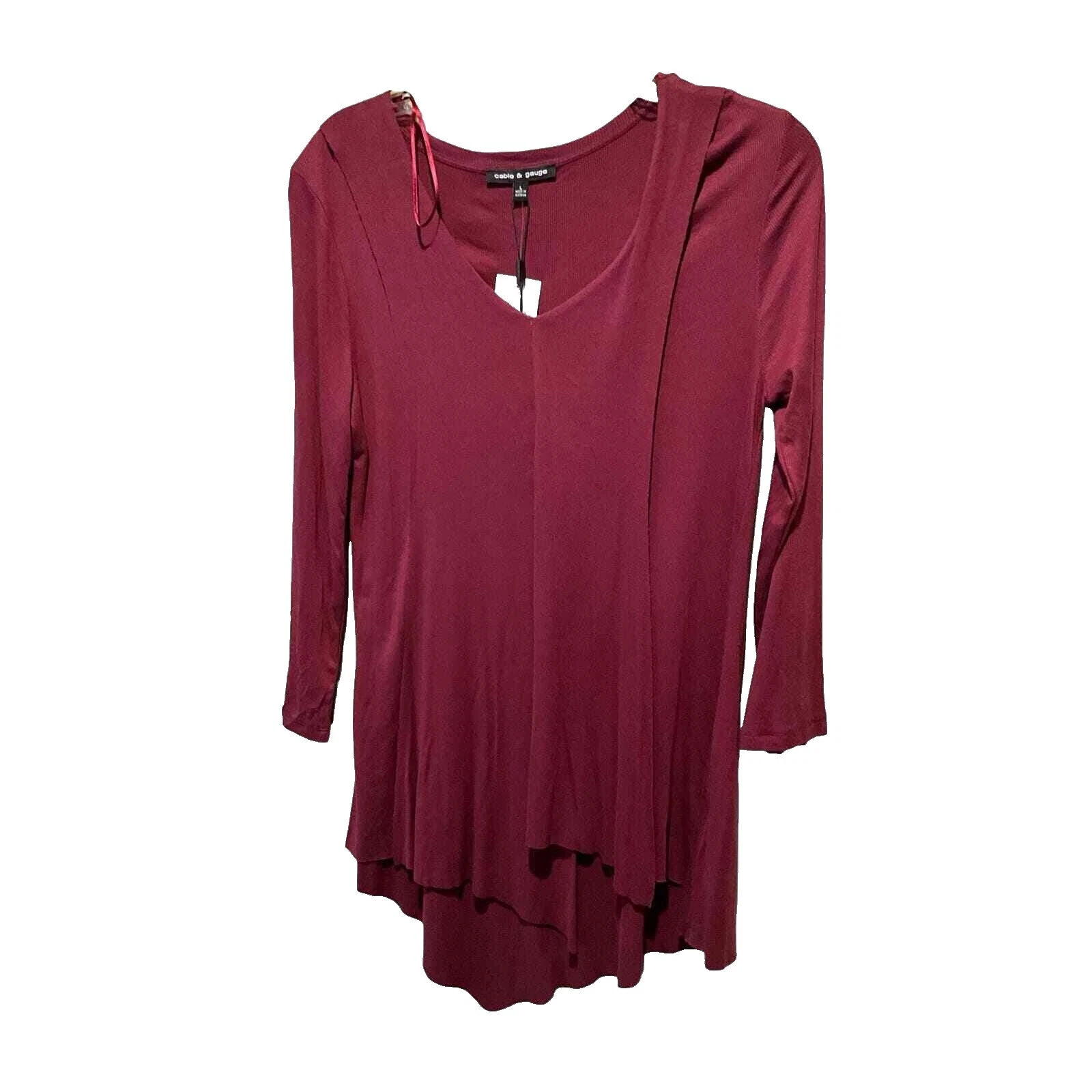 Prendas para mujer con cable y calibre viscosa