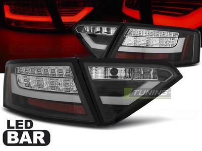 LTI LED-takavalot mallille for AUDI A5 07-11 COUPE Musta LDAUE1WL XINO US