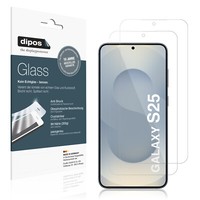 2X Schutzfolie FüR Samsung Galaxy S25 - Anti-Shock 9H Folie Dipos Glass