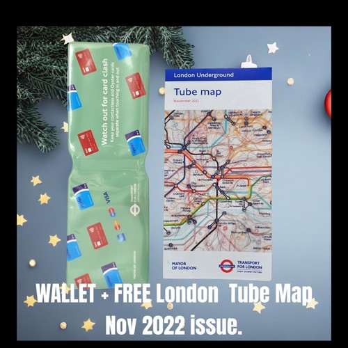 OYSTER TRAVEL CARD TRAIN TICKET BUS PASS WALLET HOLDER TFL NEW FAULTY