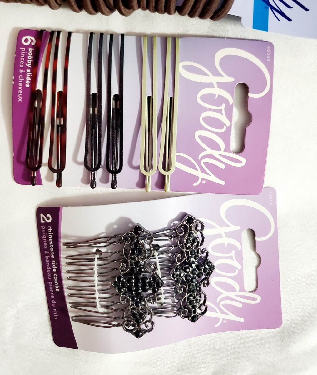 :* Huge mix lot of ouchless Goody & scunci hair Claw snap clips elastics sliders Huge mix lot of ouchless Goody & scunci hair Claw snap clips  main image 4
