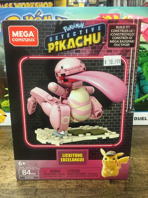 NEW MEGA CONSTRUX DETECTIVE PIKACHU SET LICKITUNG POKEMON | eBay