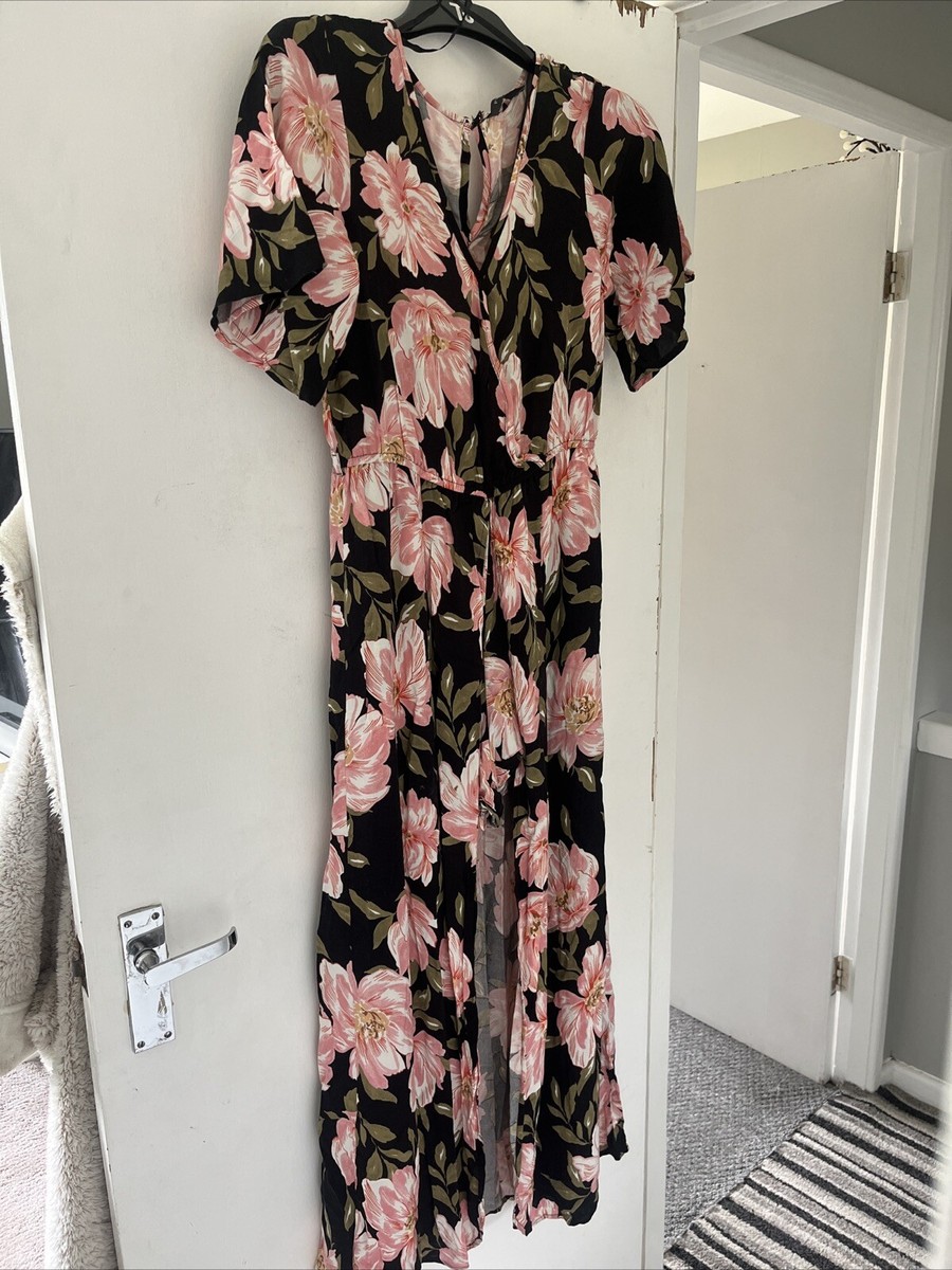sheer brown dress Monaco Brown Dress with Scarf XL