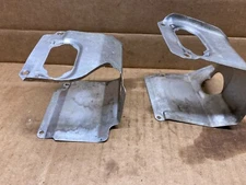 Pair of used cylinder baffles from an Echo CST-610 EVL twin cylinder Chainsaw
