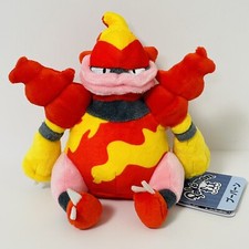 Pokemon Sitting Cuties Plush Magmortar Stuffed Toy Pokemon Center Original Japan
