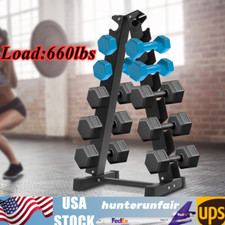 Dumbbell Rack Stand Home Gym Weight Rack Steel for Dumbbells Storage 176/660LBS