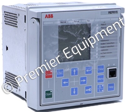 ABB REF615 REF615A_E HAFFFAFAFHE1BNN12E RELAY FEEDER PROTECTION CONTROL