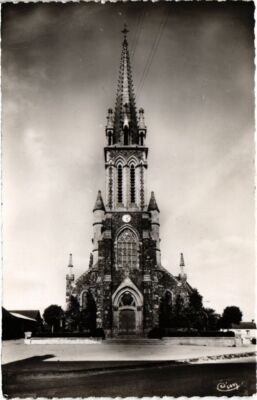 Old postcard Bedee L'Eglise FRANCE (1014932)