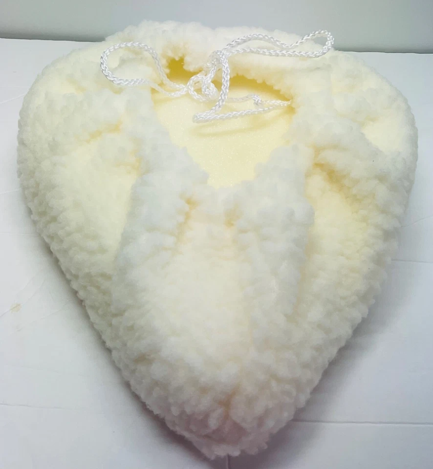 Sunlite Faux Sheepskin Bicycle Seat Cover Thick New Padded White - Image 2 of 4