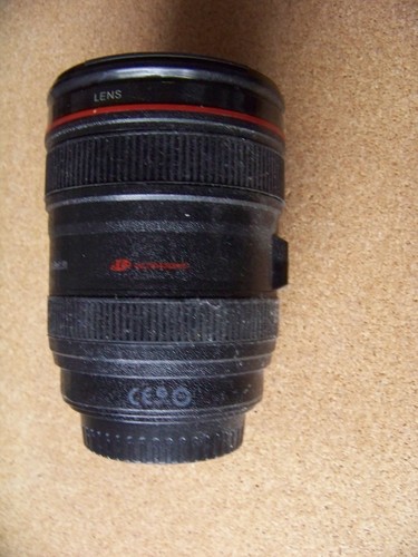 replica black camera lens plastic cup, zoom 24-105 mm 1.4 - Picture 5 of 7