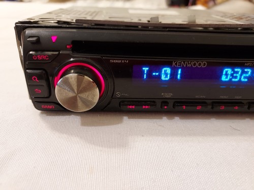 Kenwood KDC-MP145 1 DIN Radio Car Stereo AM/FM CD MP3/WMA (Used). - Picture 2 of 12