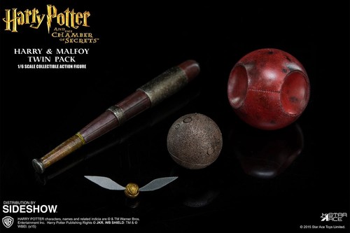 Juego 1/6 Harry Potter y Draco Malfoy - Versión Quidditch - As Estrella - NUEVO Precintado - Imagen 18 de 21