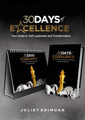 30 Days of Excellence Desktop Guide & Workbook Twinset by Juliet Ehimuan