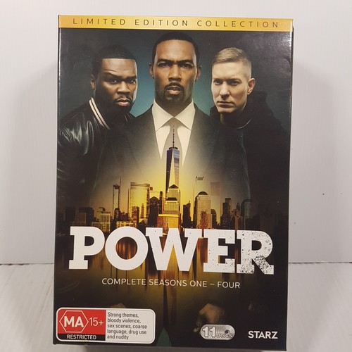 Power: Seasons 1-4 (11xDvd, Region 4 PAL) Curtis 50 cent Jackson