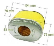 Luftfilter für Herkules HSE 3500 / Veba 2500W / 2392 Stromerzeuger