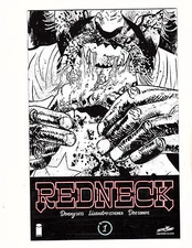 Redneck #1 (2017, Image/Skybound) NM C2E2 B&W Sketch Variant Donny Cates 