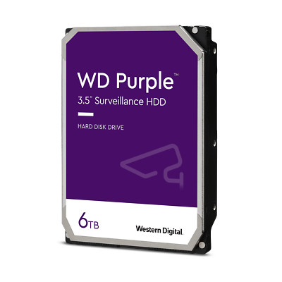 WD 4TB Purple Surveillance Hard Drive Internal Hard Drive HDD-WD43PURZ