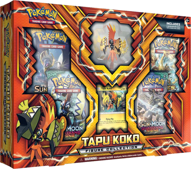 Pokemon TCG Tapu Koko Figure Collection Trading Card Game for sale online