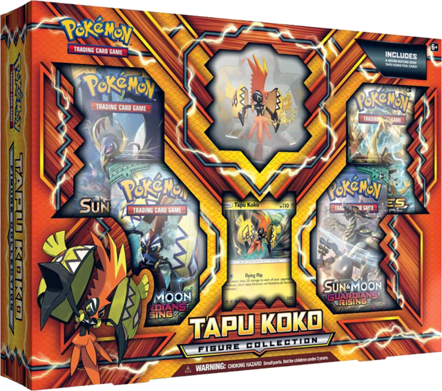 Pokémon Tapu Koko Box, Card Game TCG CCG