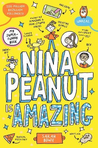 Nina Peanut Is Amazing (a funny, full, Sarah Bowie, New, Paperba