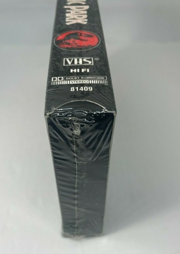 Rare Jurassic Park New Sealed VHS 1st Press w Watermarks MCA Universal 1993 - Picture 5 of 8