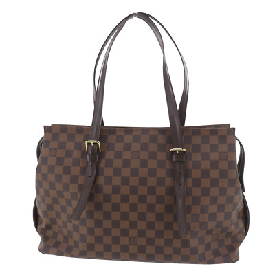 LOUIS VUITTON LV Chelsea Used Shoulder Tote Bag Damier N51119 Vintage #BS311 A