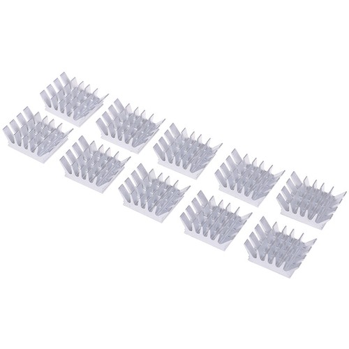 10pcs Aluminium Heatsink Computer Cooler Radiator Heat sink For MotherbYUR1 - Afbeelding 2 van 12