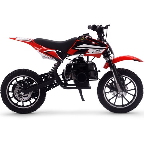 MotoTec Big Alien 50cc 2-Stroke Gas Dirt Bike for Kids The Perfect Kids Starter - Picture 40 of 44
