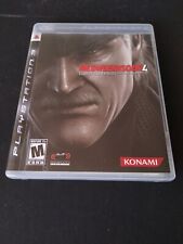 Metal Gear Solid 4 Guns of the Patriots Greatest Hits - PS3 - New, Factory  Seal