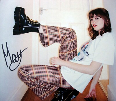 MAISIE PETERS+YOU SIGNED UP FOR THIS+SIGNED+FRAMED=100% GENUINE+