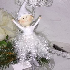 Engel Weihnachtsengel Metall 18cm Figur Weihnachten Christmas Deko Shabby Chic