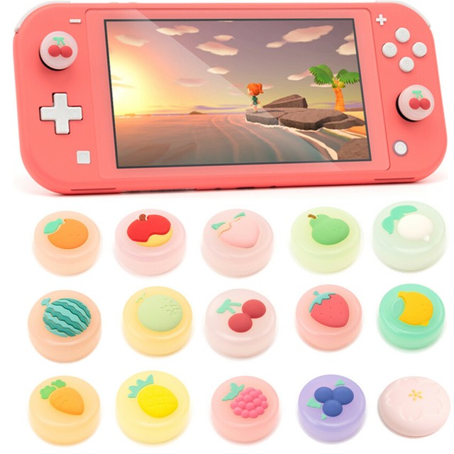 4pcs Cute Thumb Grips Cover Joystick Rocker Caps for Nintendo Switch