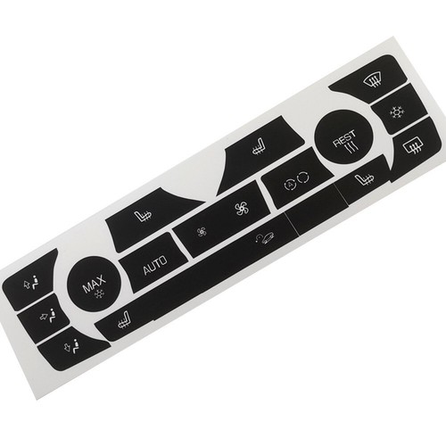 Car AC Climate Control Button Knob Sticker Repair Kit For E90,E91,E92 06-11 - Picture 17 of 24