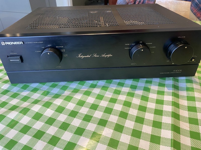 PIONEER A-400x Stereo Amplifier Separate With Phono MM/MC Bi-wire output
