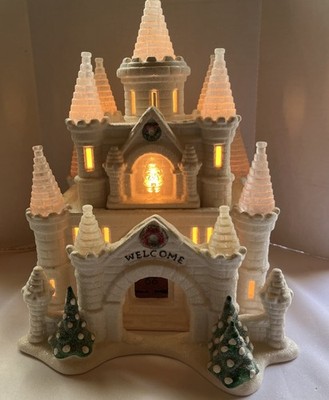 Department 56 Snow Carnival Ice Palace Snow Village Collection 1995 No Box